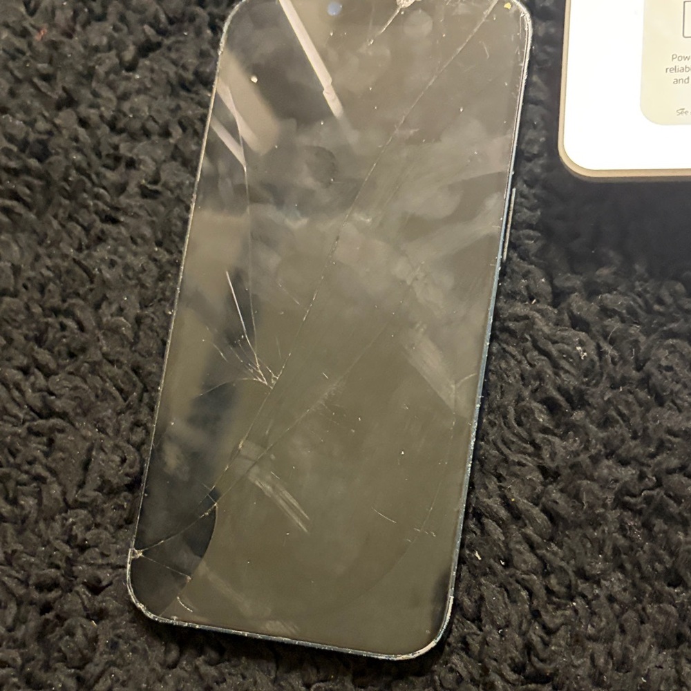 Apple Black Smartphone